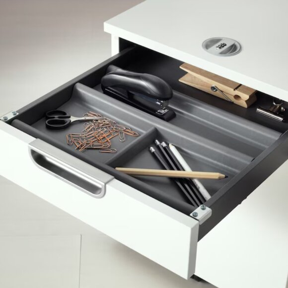 IKEA SUMMERA Drawer Organizer Insert with 6 Compartments - Picture 3 of 5